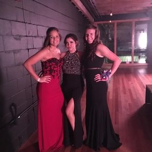 Long formal Prom dress